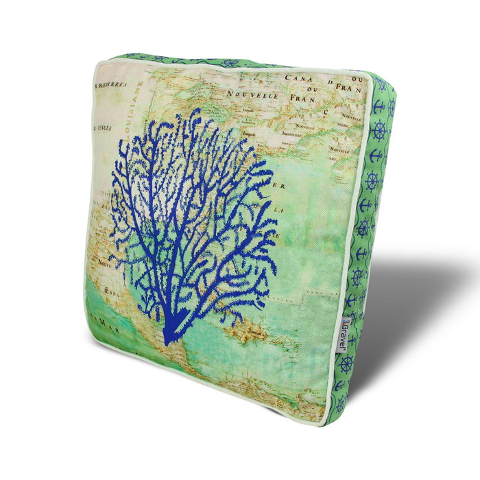 Aberto Design Cojín YM1016 Multicolor 42 x 42 cm Aberto Design Cojín YM1016 Multicolor 42 x 42 cm